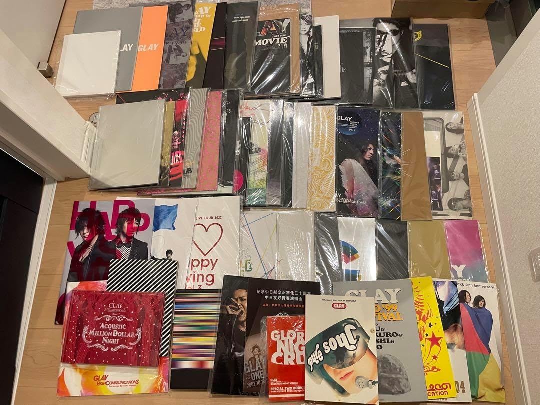 GLAY ツアーパンフ・雑誌など14冊